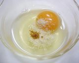 簡単！炙りサーモンチーズエッグ作り方4写真