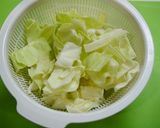 簡単！キャベツ炒め☆ゆず胡椒風味作り方1写真