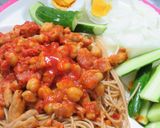 豚もつとひよこ豆のスペイン風トマト煮込み作り方14写真