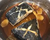 カレイの煮付け ワカメ添え作り方4写真