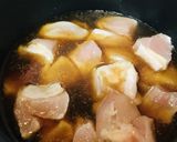 鶏むね肉のあまからしょうが煮作り方1写真