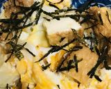 めんつゆ出汁でつくる●厚揚げのきつね丼作り方4写真