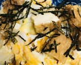 めんつゆ出汁でつくる●厚揚げのきつね丼作り方4写真