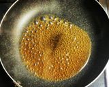 ミニフライパンで簡単たぬき丼作り方1写真