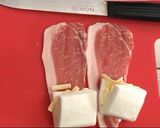 毎日お弁当♪はんぺんチーズ豚肉巻き作り方1写真