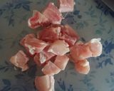 ナスと鶏肉のトマトバジル炒め作り方5写真