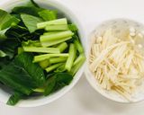 さっと一品！小松菜の煮びたし作り方1写真