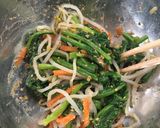 簡単!ほうれん草のごま酢和え作り方3写真