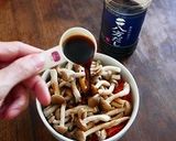 里芋としめじの炊き込みご飯作り方17写真