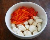 里芋としめじの炊き込みご飯作り方13写真