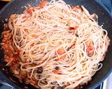♡トマトと鯖のパスタ♡作り方5写真