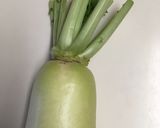 簡単おつまみ♩大根の葉の塩昆布炒め作り方1写真