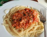 夫が大絶賛！生トマト・ツナ・玉葱のパスタ作り方10写真