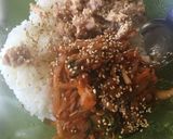 ♪ピリ辛韓国風!簡単混ぜまぜツナキムチ丼作り方3写真