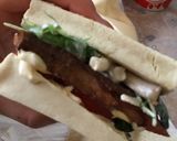 高野豆腐でサンドイッチ作り方7写真