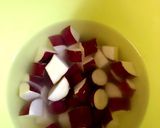 カルピスとHMで☆ふわふわ芋蒸しパン作り方1写真