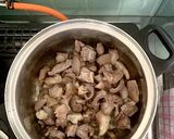 玉ねぎたっぷり牛すじカレー作り方2写真
