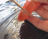 殻ごと竹串でえび背わた取り!おせちBBQ作り方3写真