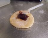 HBでコーヒーメロンパン♡こしあん入り♡作り方1写真