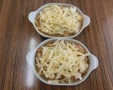 お餅でオニオングラタン作り方5写真
