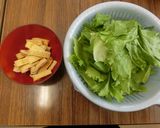 レタスの煮びたし作り方1写真