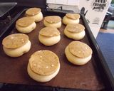 HBでコーヒーメロンパン♡こしあん入り♡作り方6写真