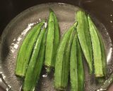 オクラとアボカドのワサビ和え作り方3写真