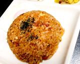 子供とフライパン無しで簡単チキンライス風作り方4写真