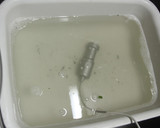 すだちを絞ってポン酢を作る。保存する。作り方4写真