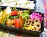 【 レンコンとしめじの鶏ガラ炒め♪】作り方6写真