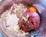 牛肉の肉団子 青椒肉絲風味付けで♪作り方2写真