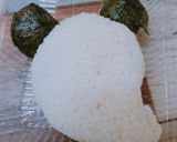 おばけミッキー キャラ弁♪♪作り方1写真