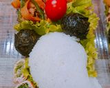 おばけミッキー キャラ弁♪♪作り方2写真