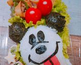 おばけミッキー キャラ弁♪♪作り方4写真