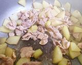はやとうりの炒め物作り方5写真