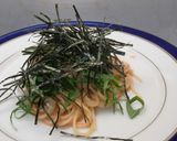 「毎月作る、世界の料理」明太子パスタ作り方4写真