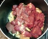 鶏レバーのソース煮作り方4写真