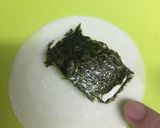 鮭フレーク&チーズ☆餃子の皮で半月焼き作り方5写真