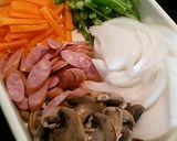 トマト缶ナポリタン作り方1写真
