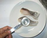 白身魚の蒸し料理♪簡単作り方2写真