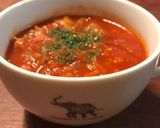 ミネストローネで濃厚トマトリゾット温玉入作り方1写真