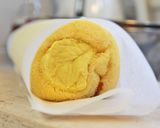 メープル香るパンプキンロールケーキ作り方33写真