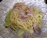 鉄板で作ったお店の味がするソース焼きそば作り方20写真