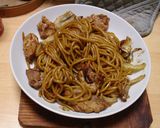 鉄板で作ったお店の味がするソース焼きそば作り方29写真
