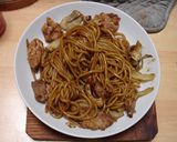鉄板で作ったお店の味がするソース焼きそば作り方30写真