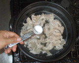 豚肉と牛蒡の鍋♪簡単作り方9写真