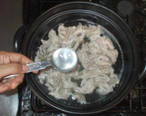 豚肉と牛蒡の鍋♪簡単作り方8写真