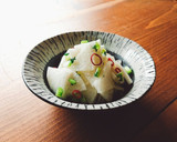 ご飯のおとも❤️大根の昆布茶漬け作り方5写真
