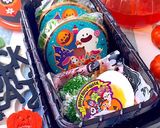 中学生 ライスバーガー ハロウィン弁当作り方8写真