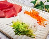 刺身のツマを3色に！作り方2写真